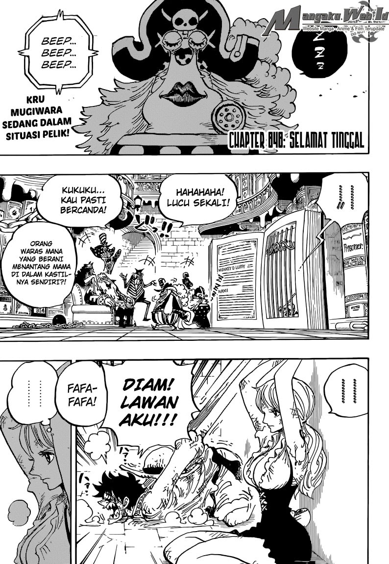 One Piece Chapter 848 – Selamat Tinggal - 113