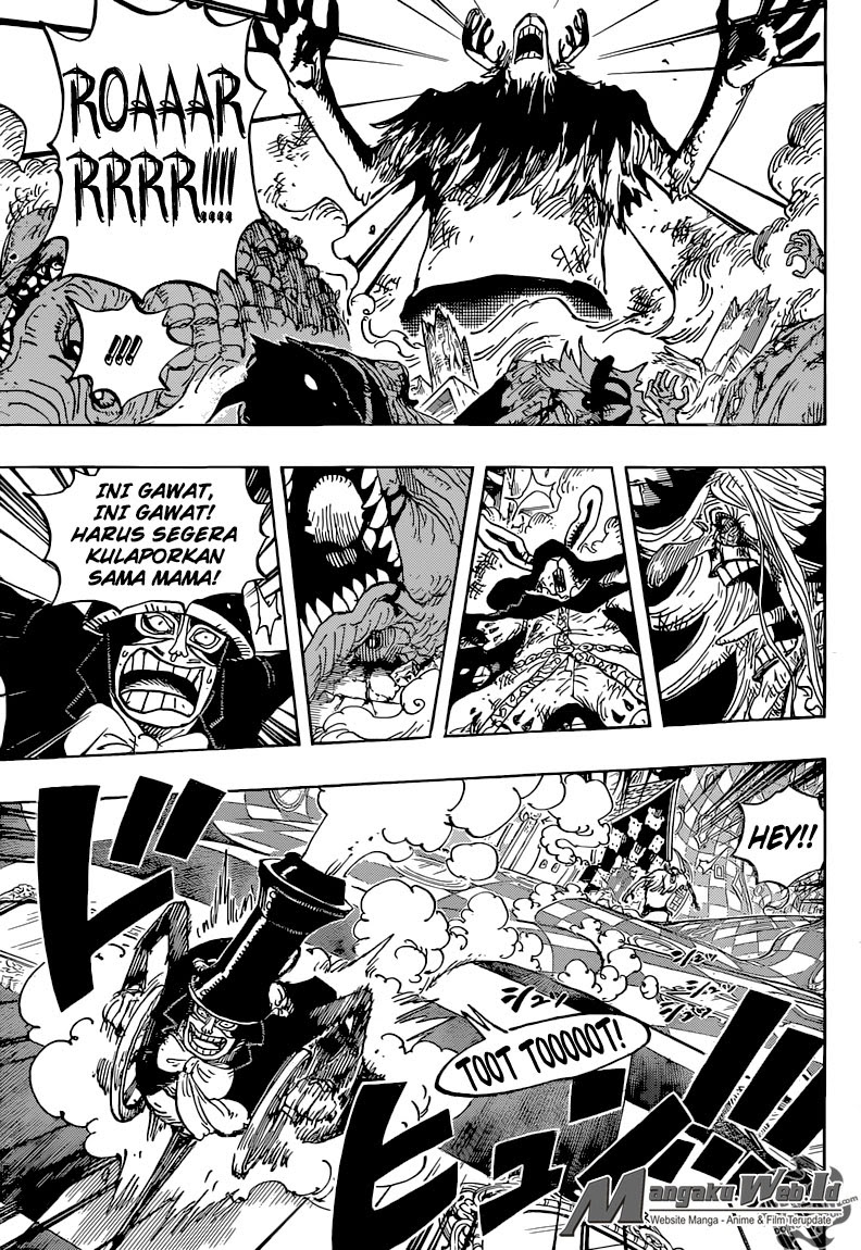 One Piece Chapter 849 – Kapper Di Dunia Cermin - 127