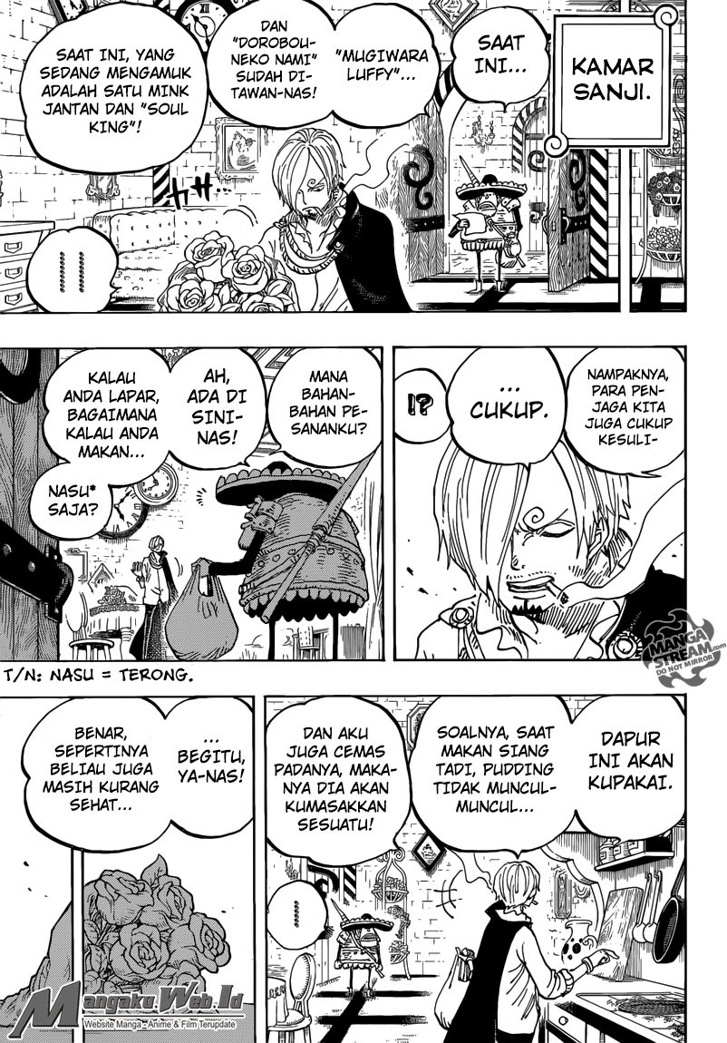 One Piece Chapter 849 – Kapper Di Dunia Cermin - 131