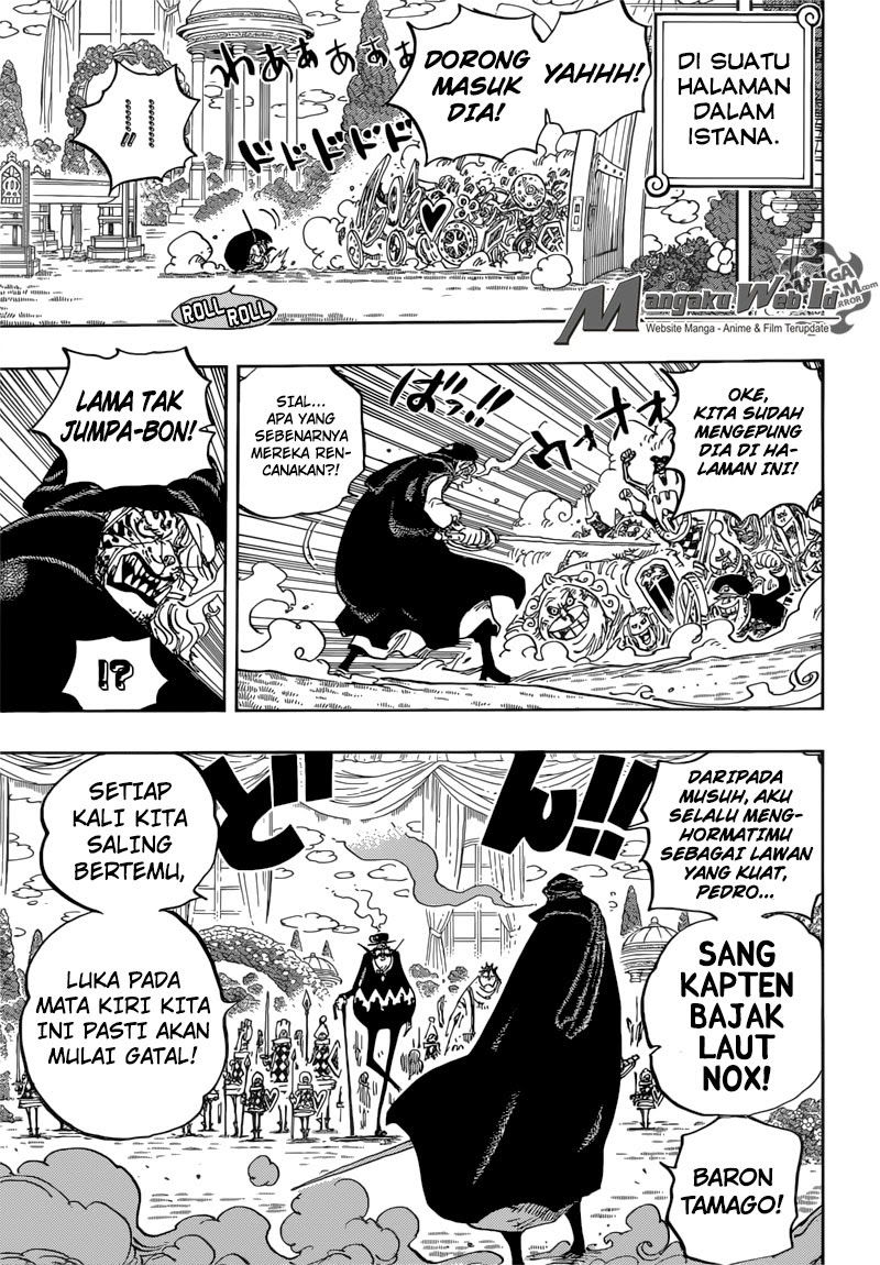 One Piece Chapter 849 – Kapper Di Dunia Cermin - 139