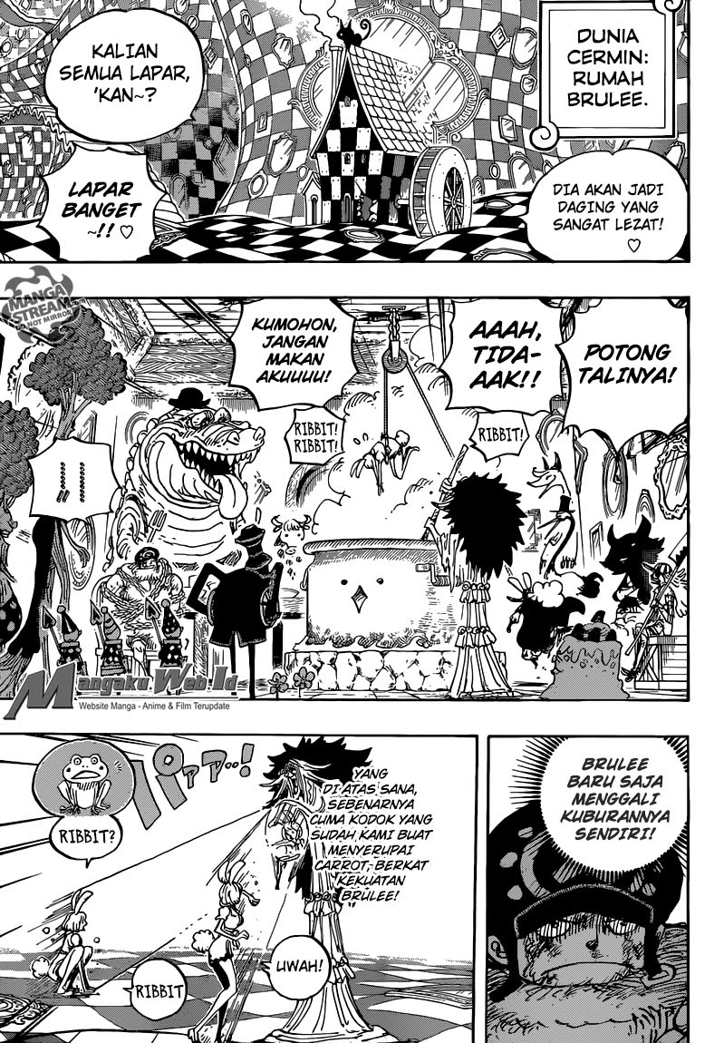 One Piece Chapter 849 – Kapper Di Dunia Cermin - 115