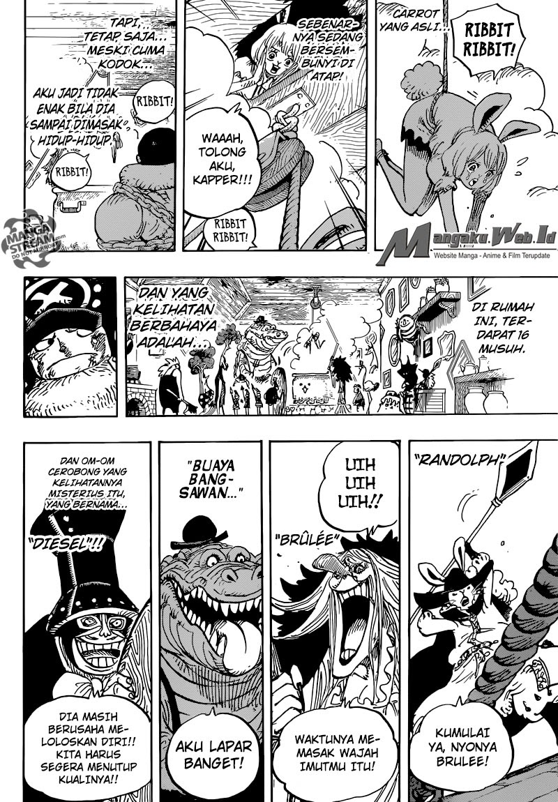 One Piece Chapter 849 – Kapper Di Dunia Cermin - 117