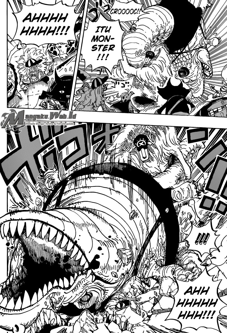 One Piece Chapter 849 – Kapper Di Dunia Cermin - 125