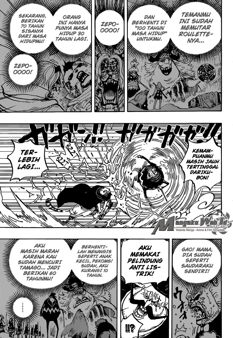 One Piece Chapter 850 – Secercah Harapan - 135