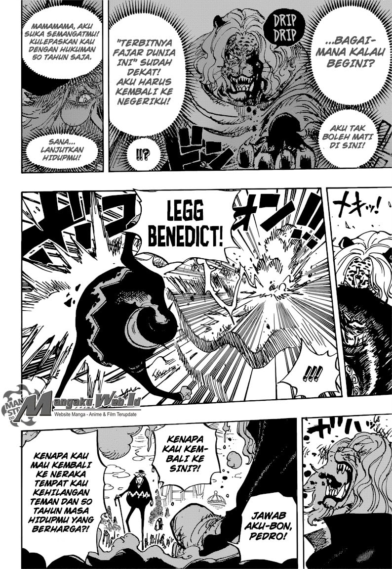 One Piece Chapter 850 – Secercah Harapan - 137