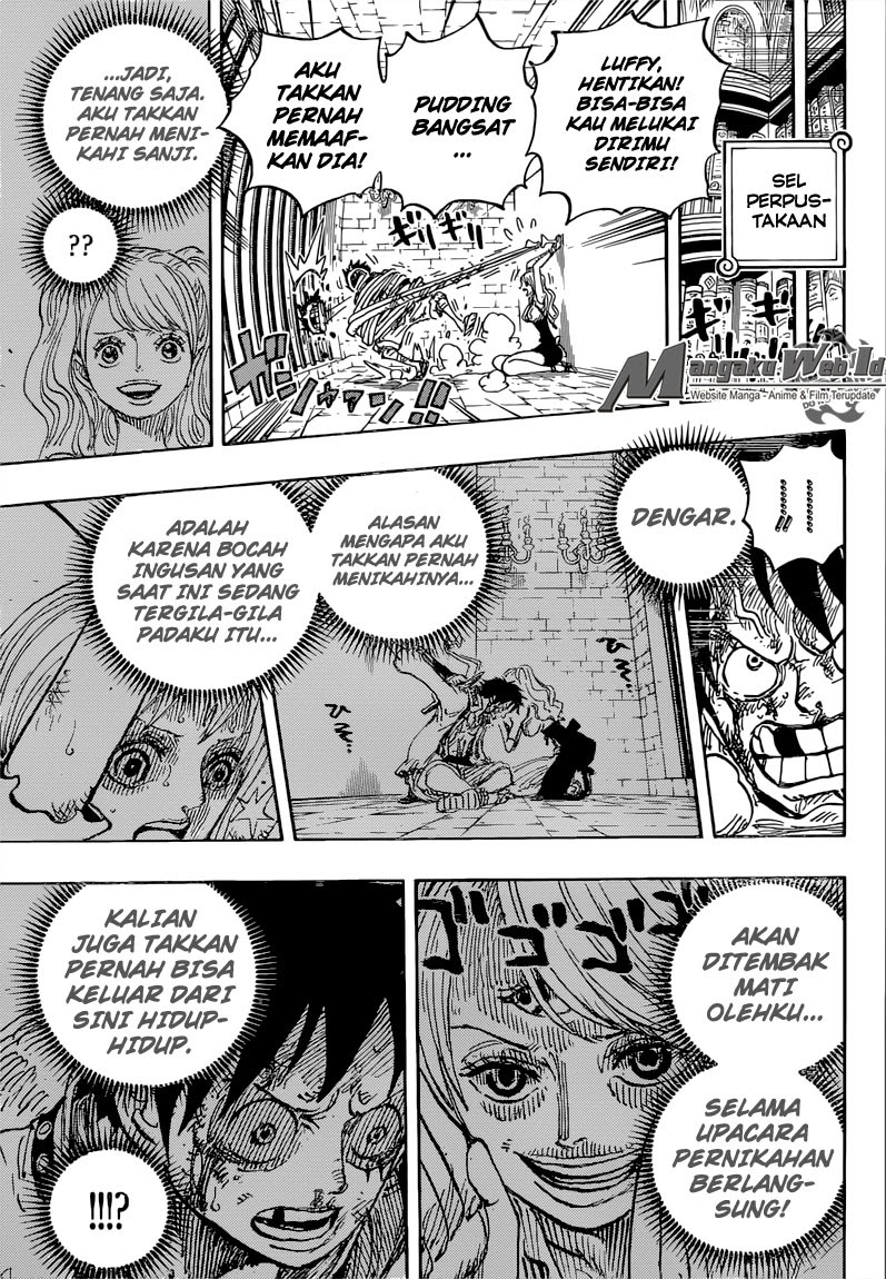One Piece Chapter 850 – Secercah Harapan - 147