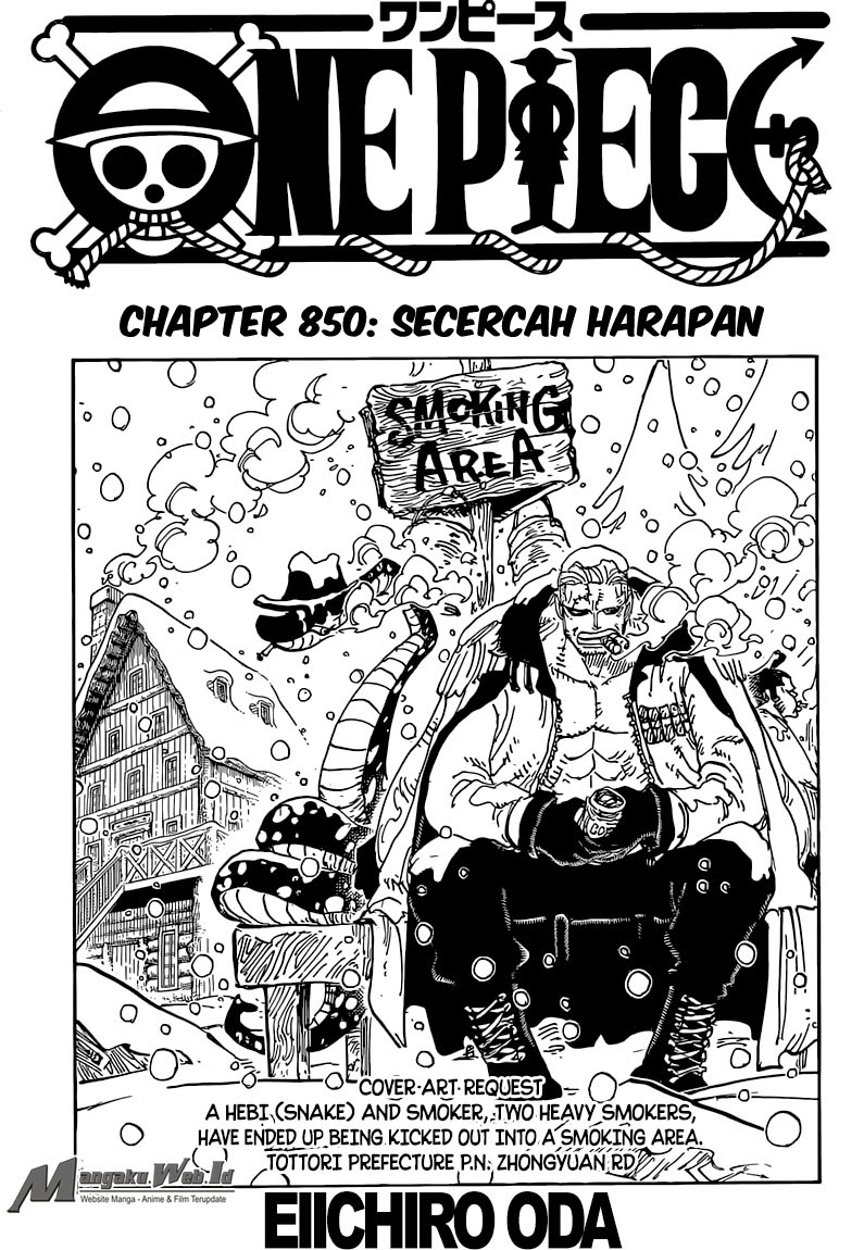 One Piece Chapter 850 – Secercah Harapan - 119