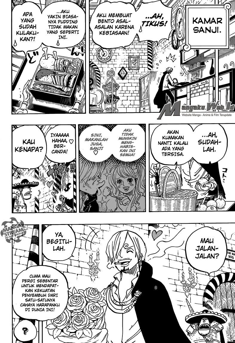 One Piece Chapter 850 – Secercah Harapan - 125