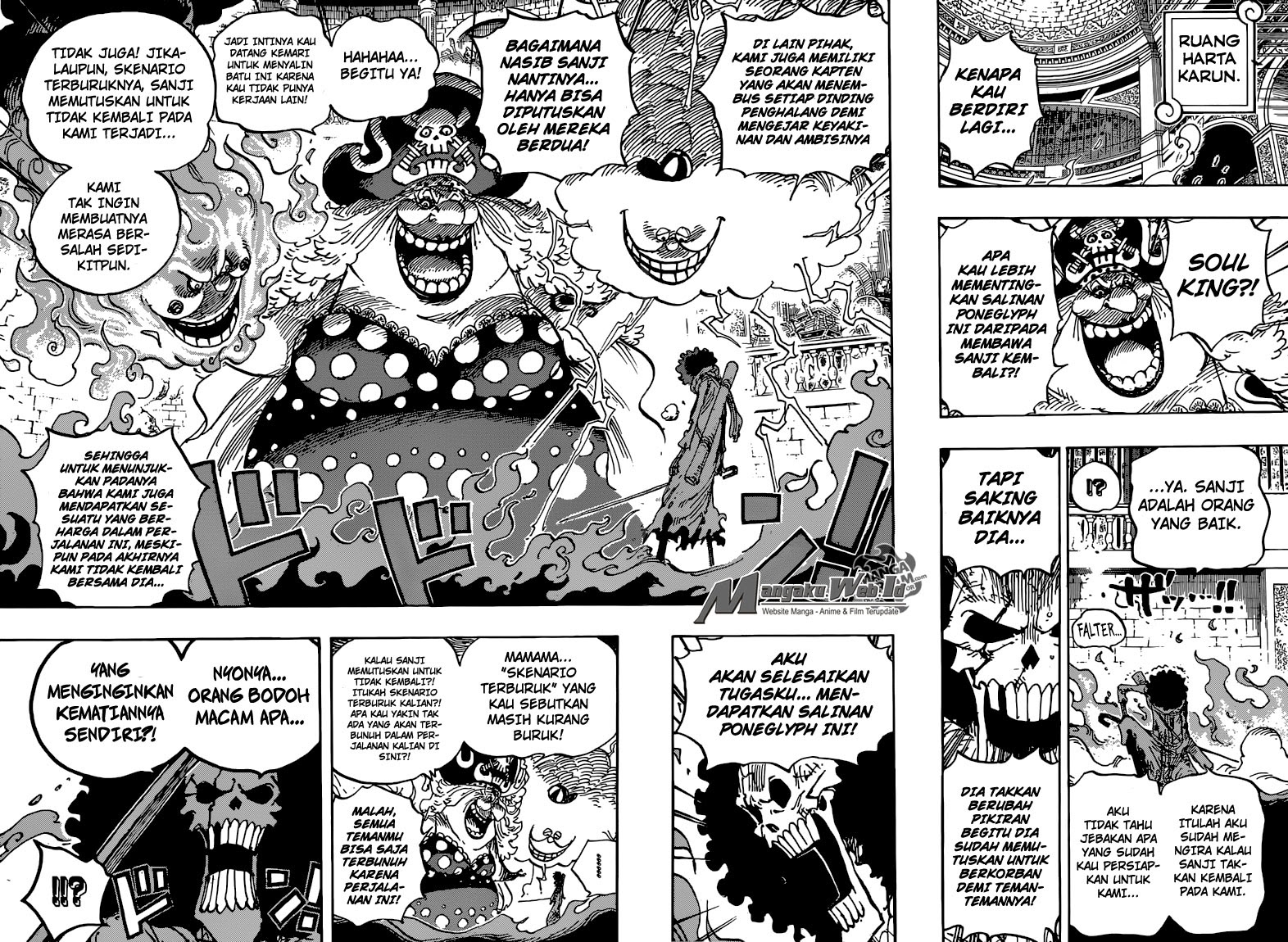 One Piece Chapter 851 – Ujung Permasalahan - 121