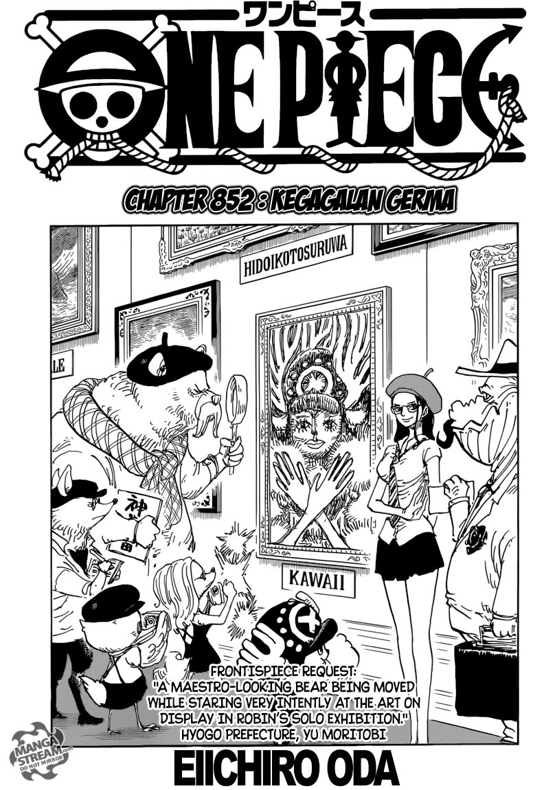 One Piece Chapter 852 – Kegagagalan Germa - 103