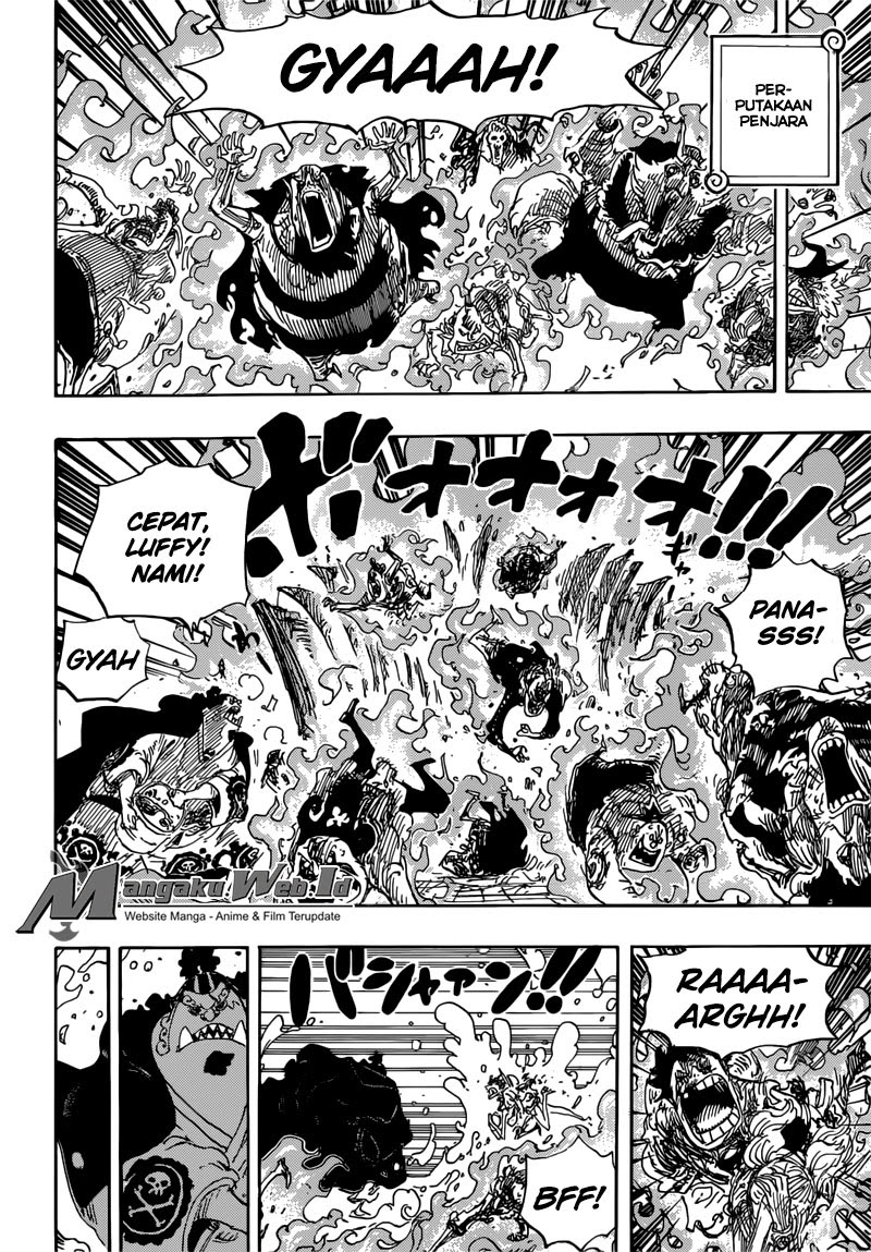 One Piece Chapter 852 – Kegagagalan Germa - 109