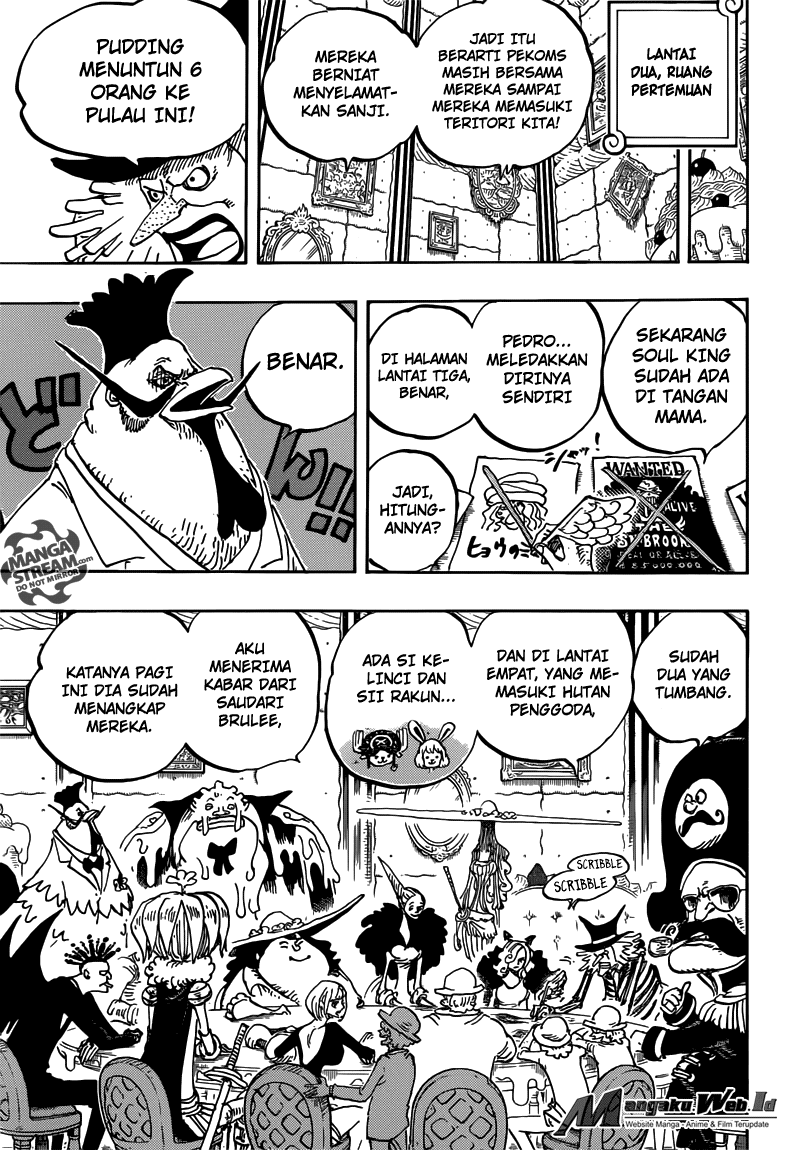 One Piece Chapter 854 – Apa Yang Sudah Kulakukan - 131