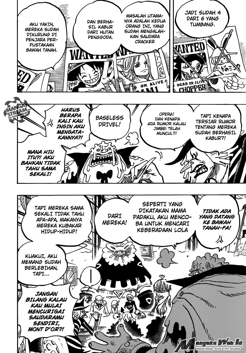 One Piece Chapter 854 – Apa Yang Sudah Kulakukan - 133