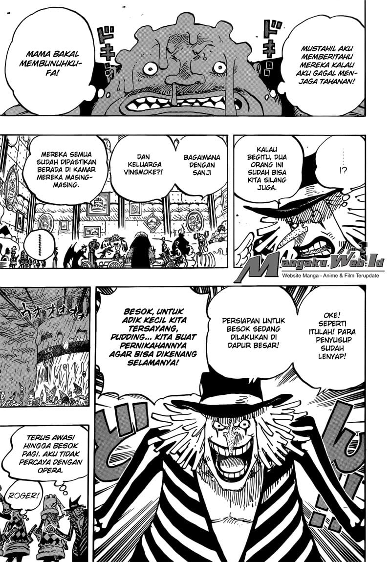 One Piece Chapter 854 – Apa Yang Sudah Kulakukan - 135
