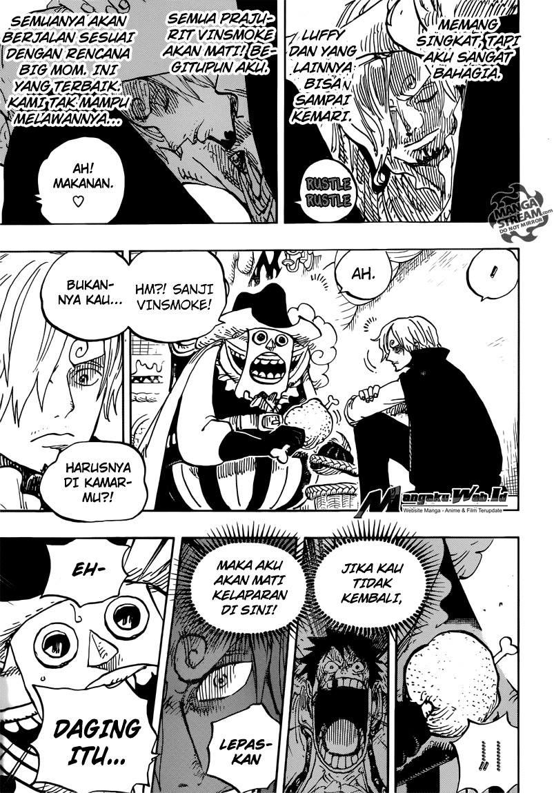 One Piece Chapter 854 – Apa Yang Sudah Kulakukan - 139