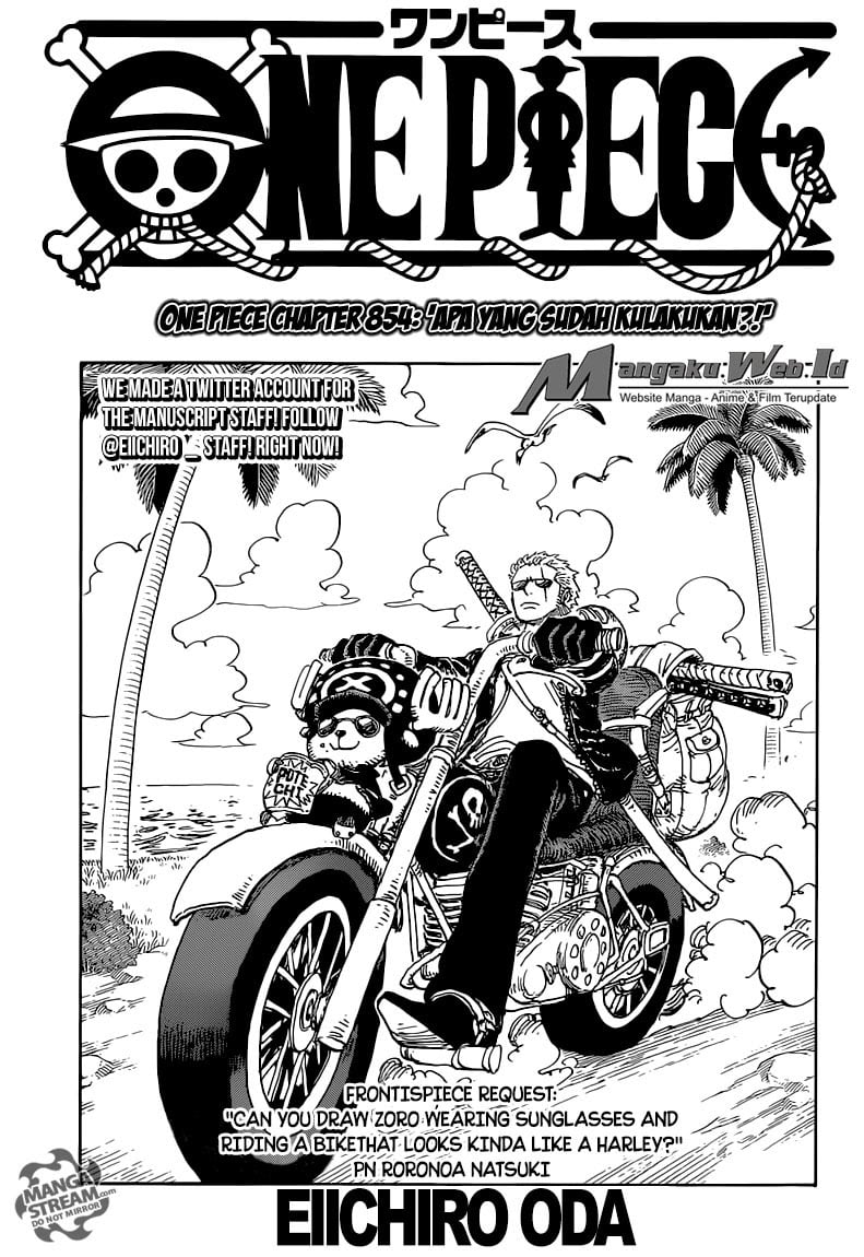 One Piece Chapter 854 – Apa Yang Sudah Kulakukan - 111