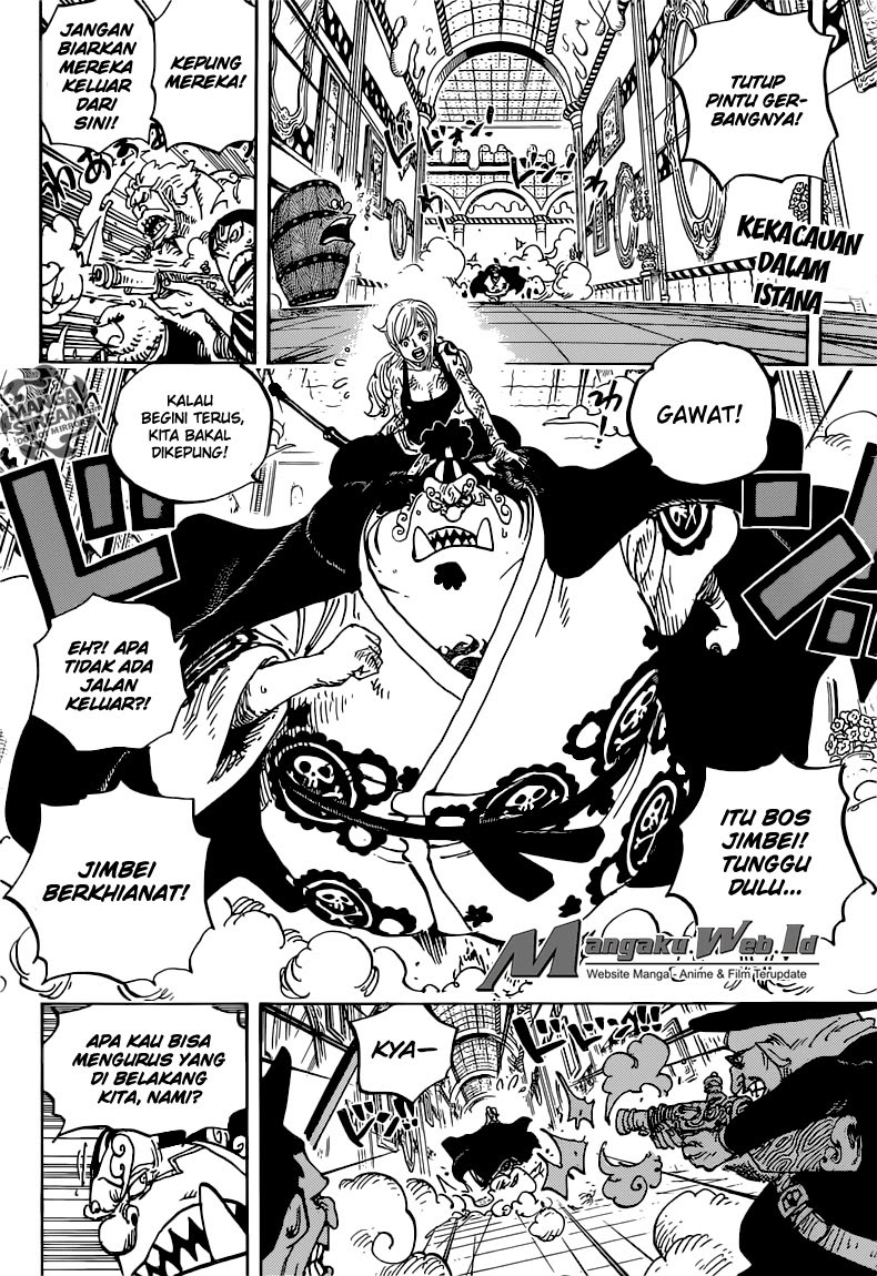 One Piece Chapter 854 – Apa Yang Sudah Kulakukan - 113
