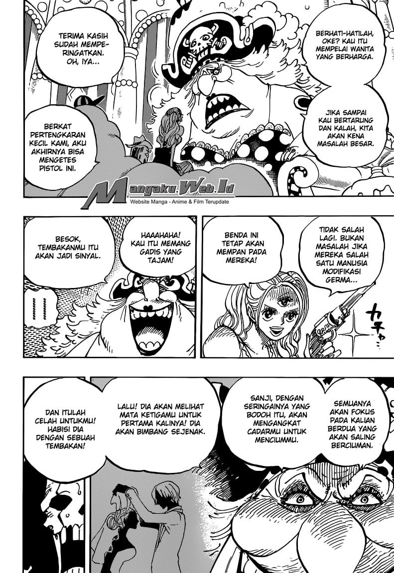 One Piece Chapter 854 – Apa Yang Sudah Kulakukan - 125