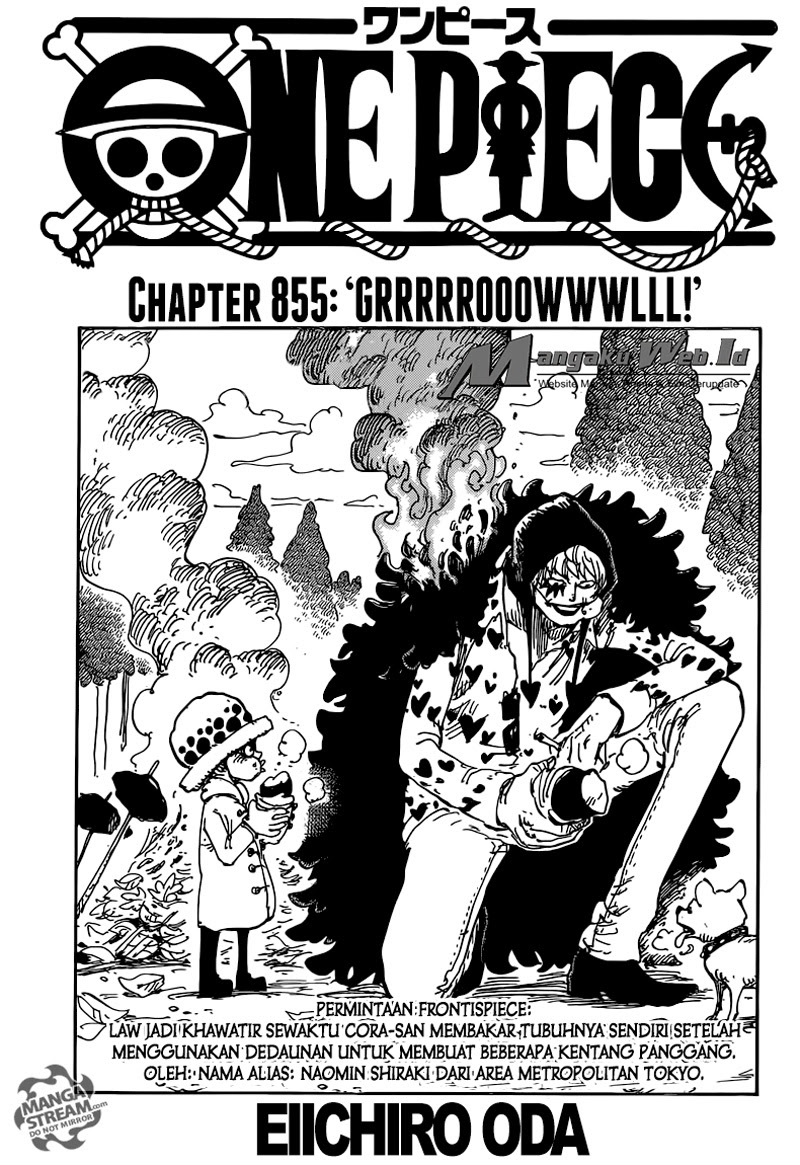 One Piece Chapter 855 – Grrrrrooowwwlll! - 105