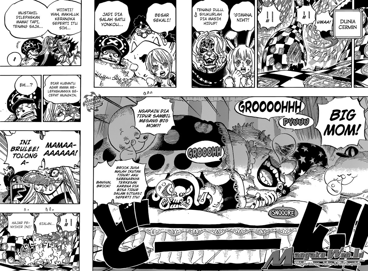 One Piece Chapter 855 – Grrrrrooowwwlll! - 111