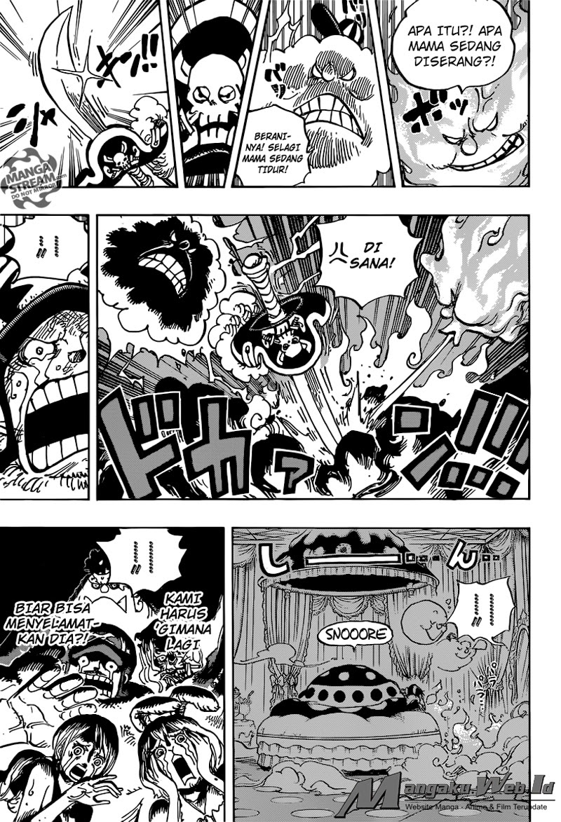 One Piece Chapter 855 – Grrrrrooowwwlll! - 115