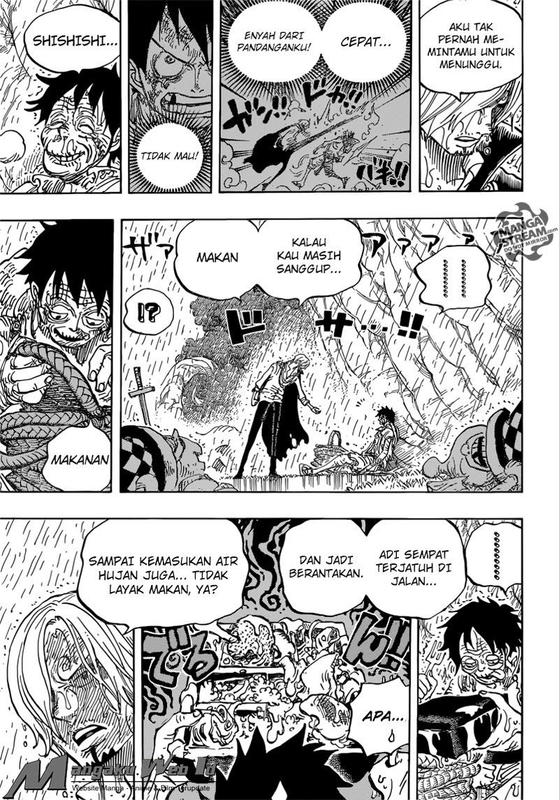 One Piece Chapter 856 – Pembohong - 127