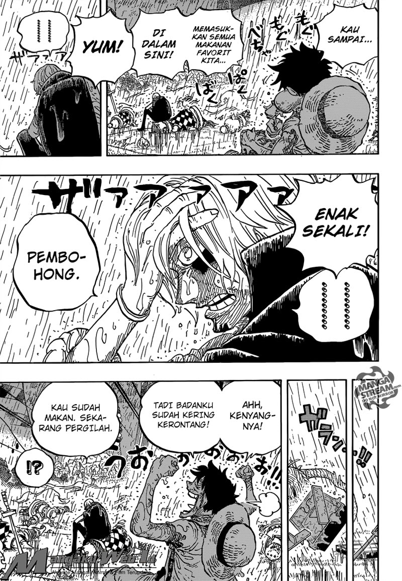 One Piece Chapter 856 – Pembohong - 131
