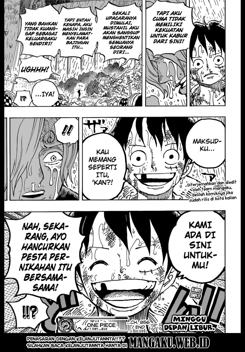 One Piece Chapter 856 – Pembohong - 143