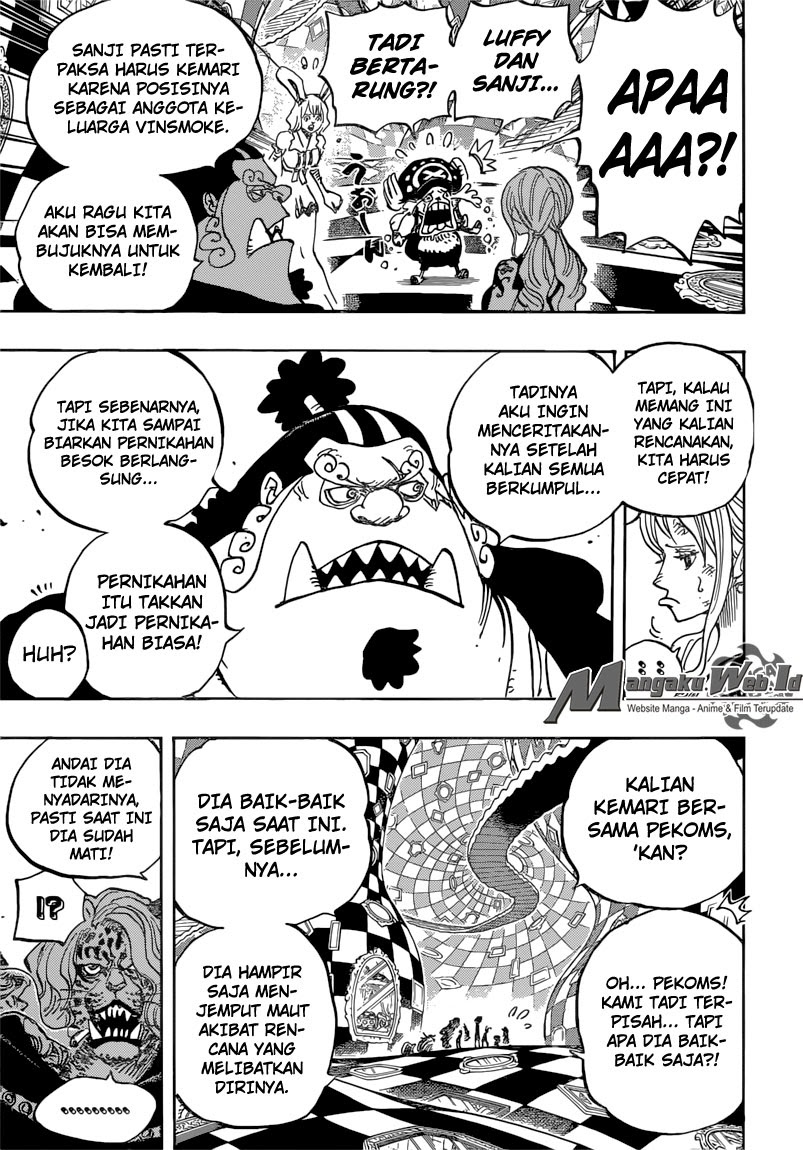 One Piece Chapter 856 – Pembohong - 115