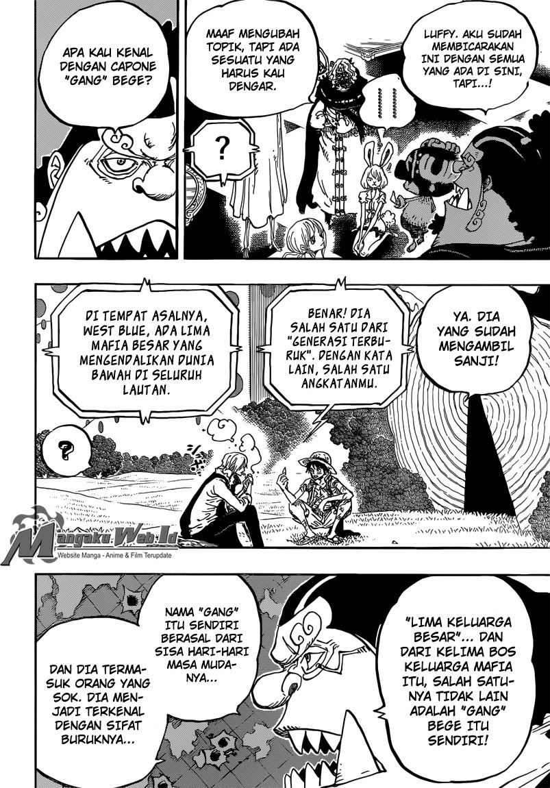 One Piece Chapter 857 – Pembohong - 123