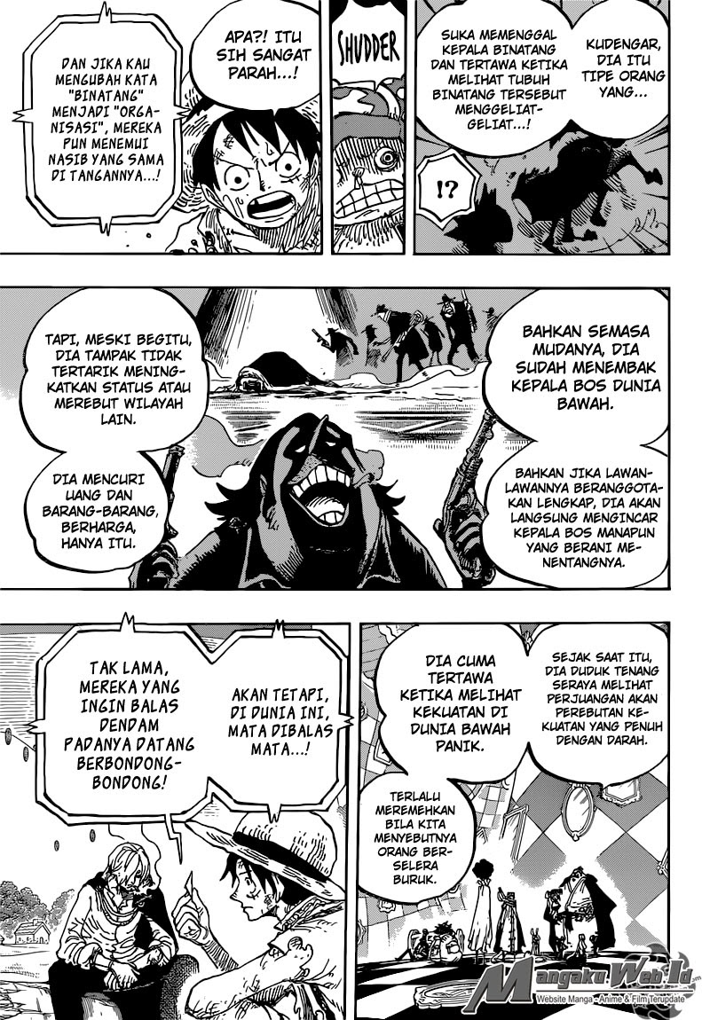 One Piece Chapter 857 – Pembohong - 125