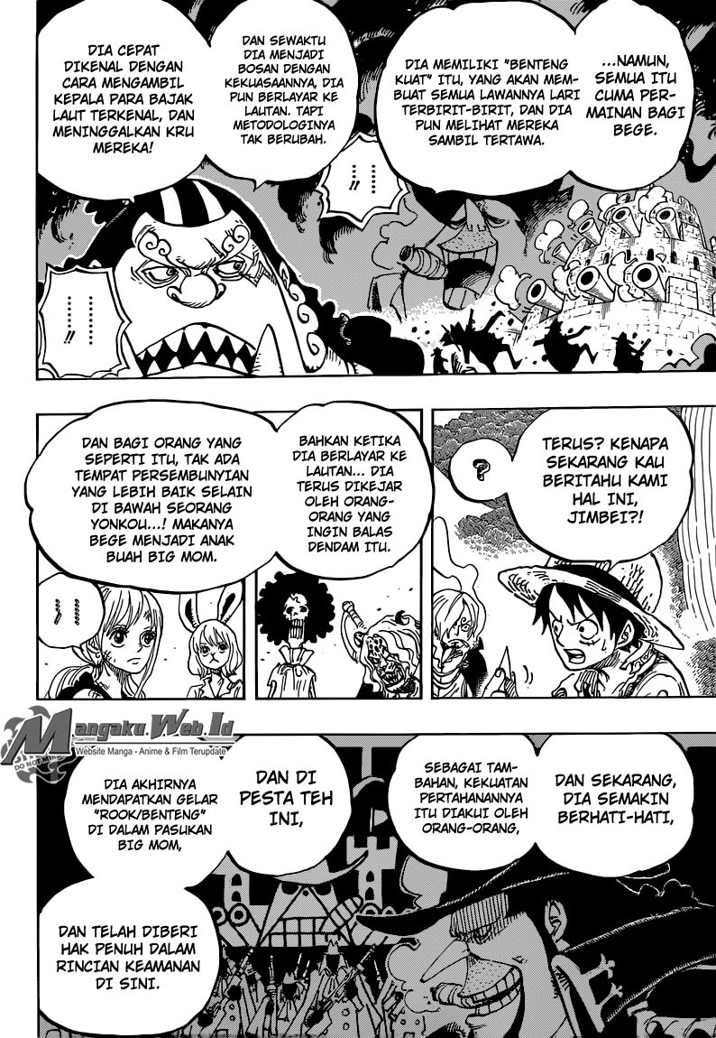 One Piece Chapter 857 – Pembohong - 127