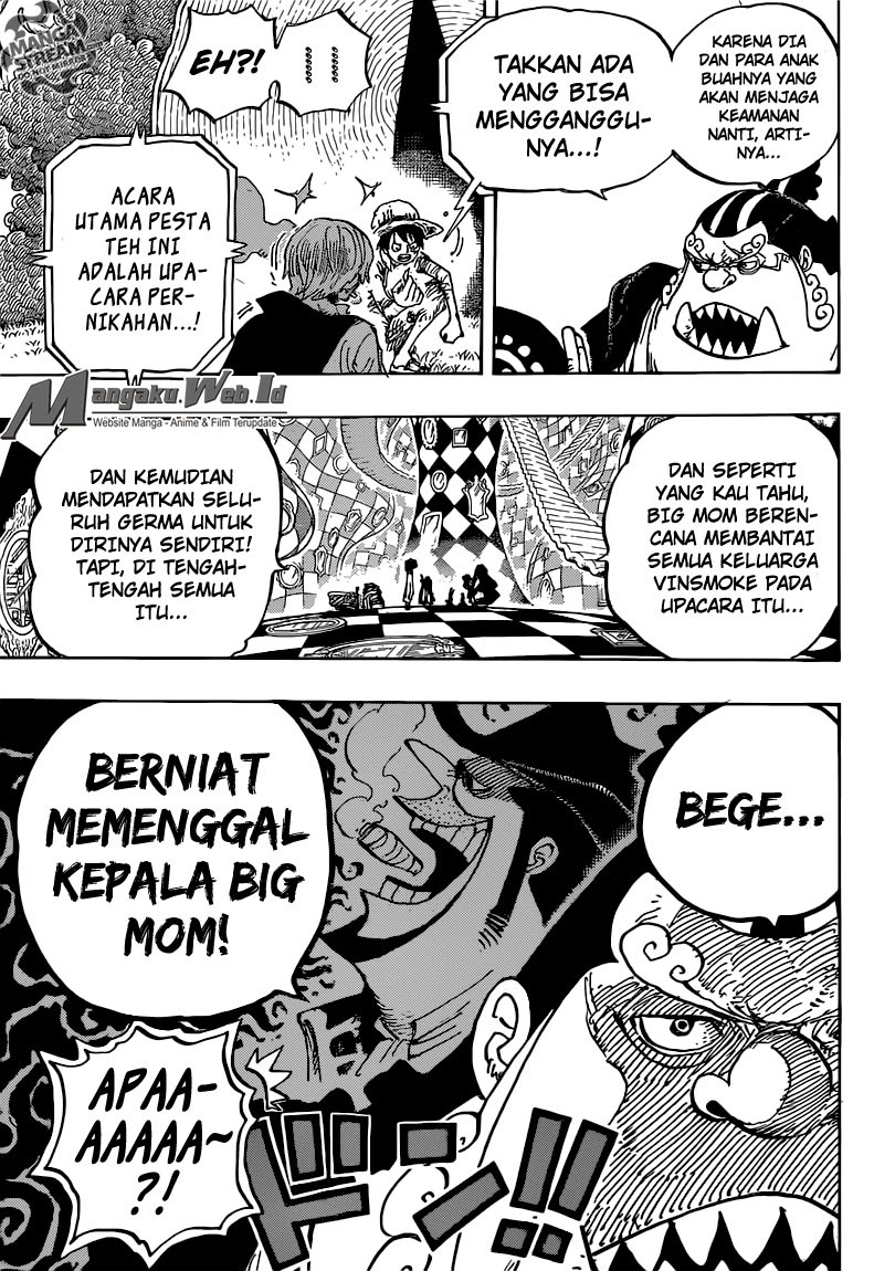 One Piece Chapter 857 – Pembohong - 129