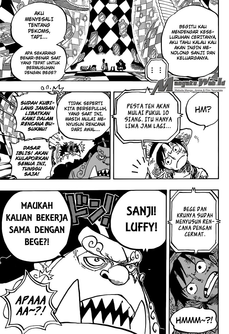 One Piece Chapter 857 – Pembohong - 133