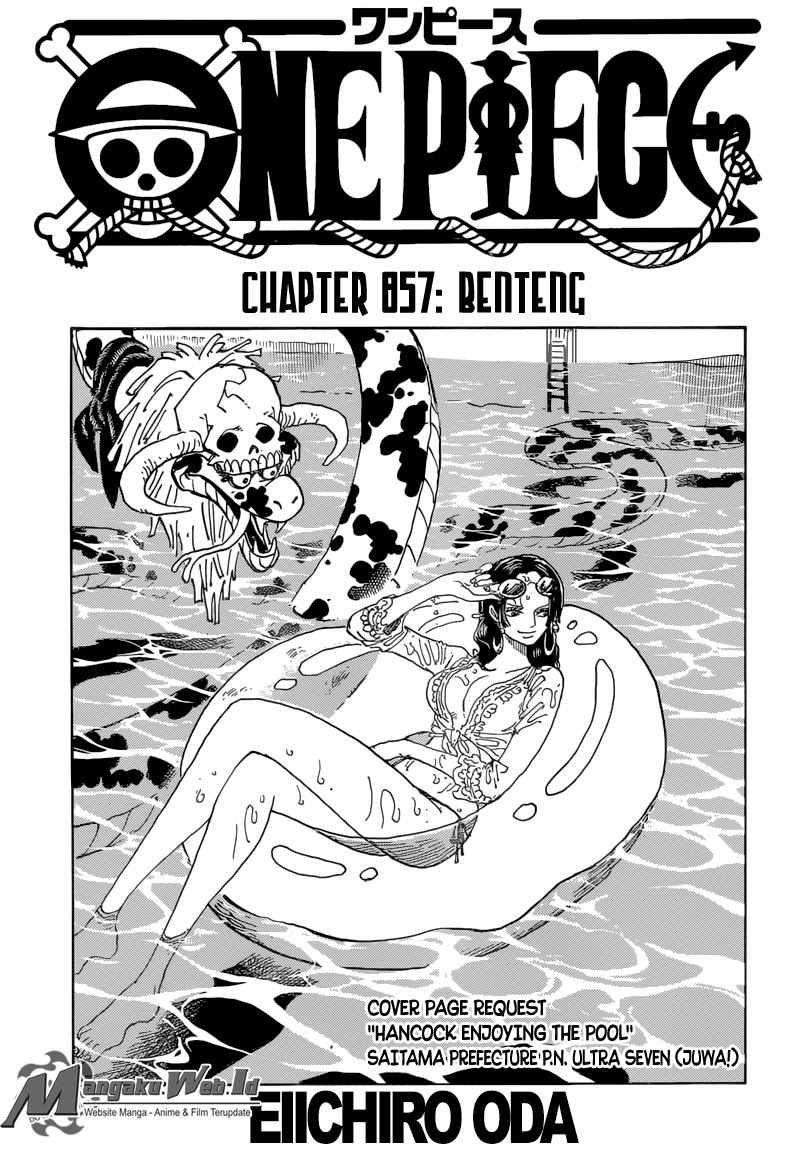 One Piece Chapter 857 – Pembohong - 105