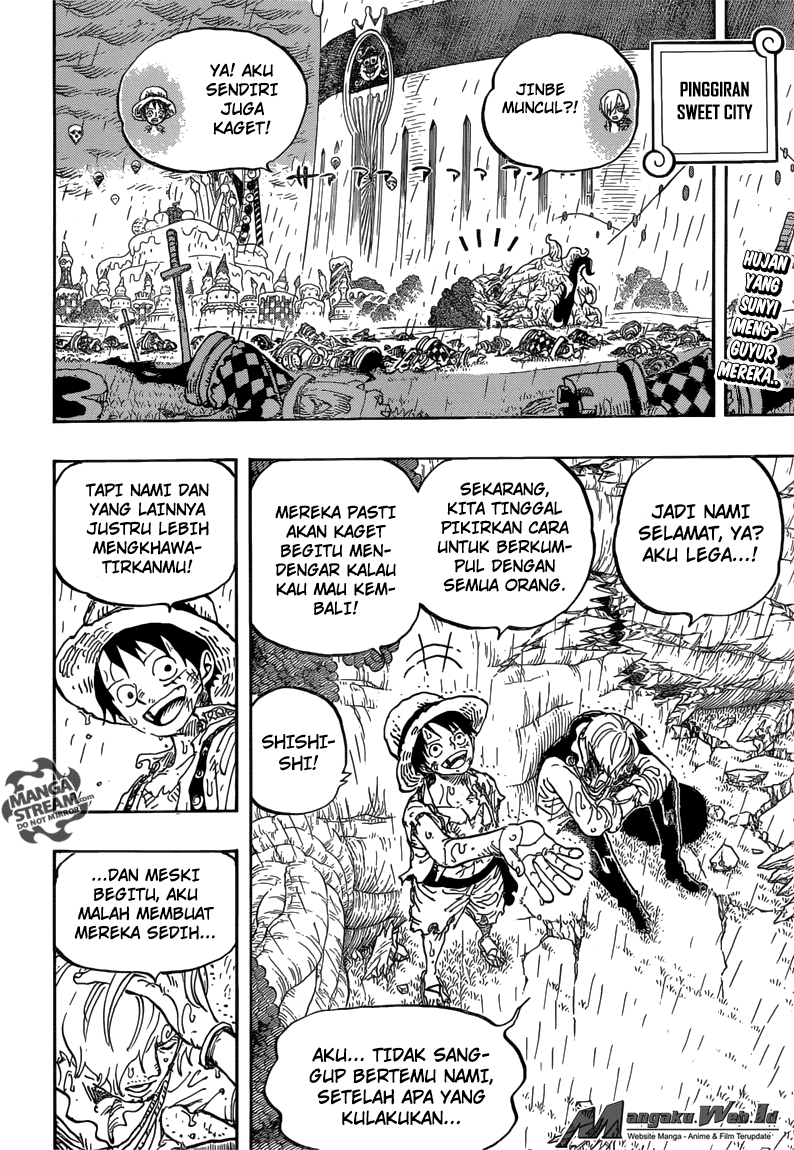 One Piece Chapter 857 – Pembohong - 107