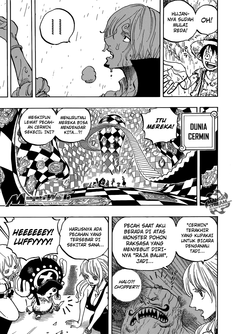 One Piece Chapter 857 – Pembohong - 109