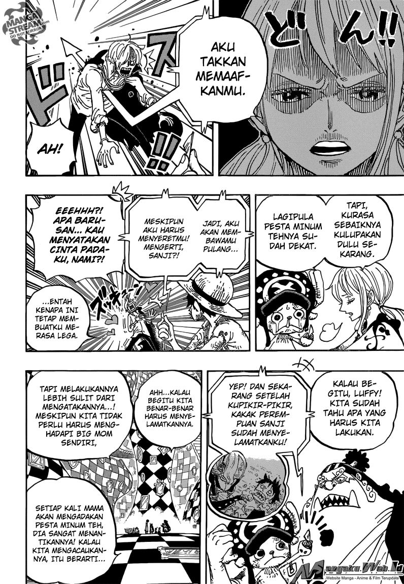One Piece Chapter 857 – Pembohong - 119