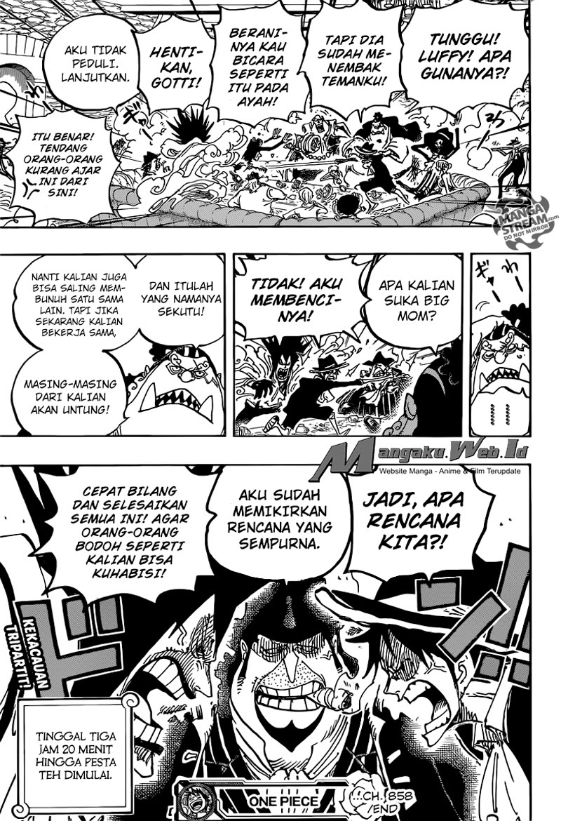 One Piece Chapter 858 – Pertemuan - 135