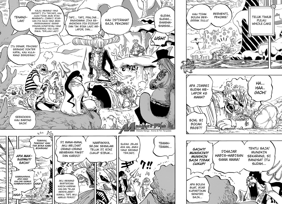 One Piece Chapter 858 – Pertemuan - 109