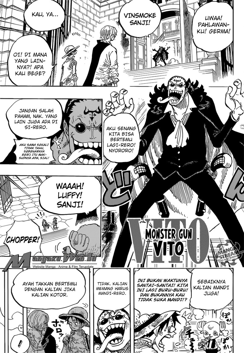 One Piece Chapter 858 – Pertemuan - 113