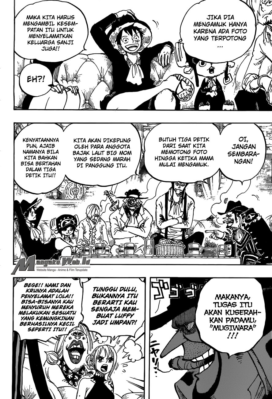 One Piece Chapter 859 – Rencana Pembunuhan Yonkou - 121