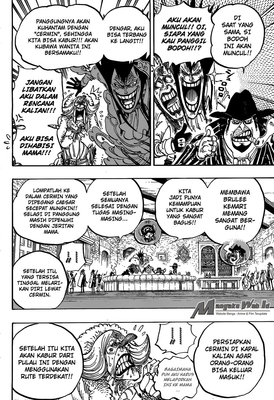 One Piece Chapter 859 – Rencana Pembunuhan Yonkou - 125