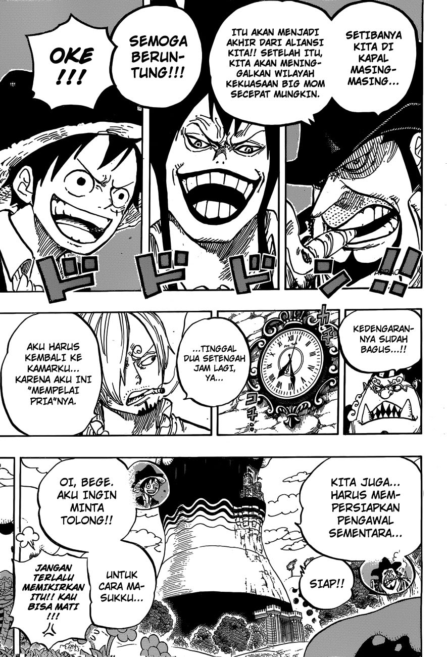 One Piece Chapter 859 – Rencana Pembunuhan Yonkou - 127