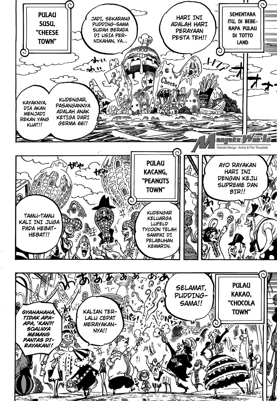 One Piece Chapter 859 – Rencana Pembunuhan Yonkou - 129