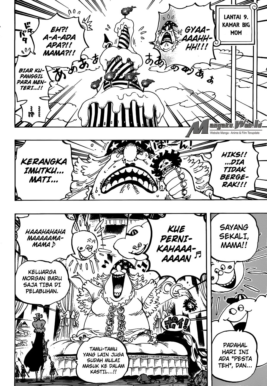 One Piece Chapter 859 – Rencana Pembunuhan Yonkou - 133