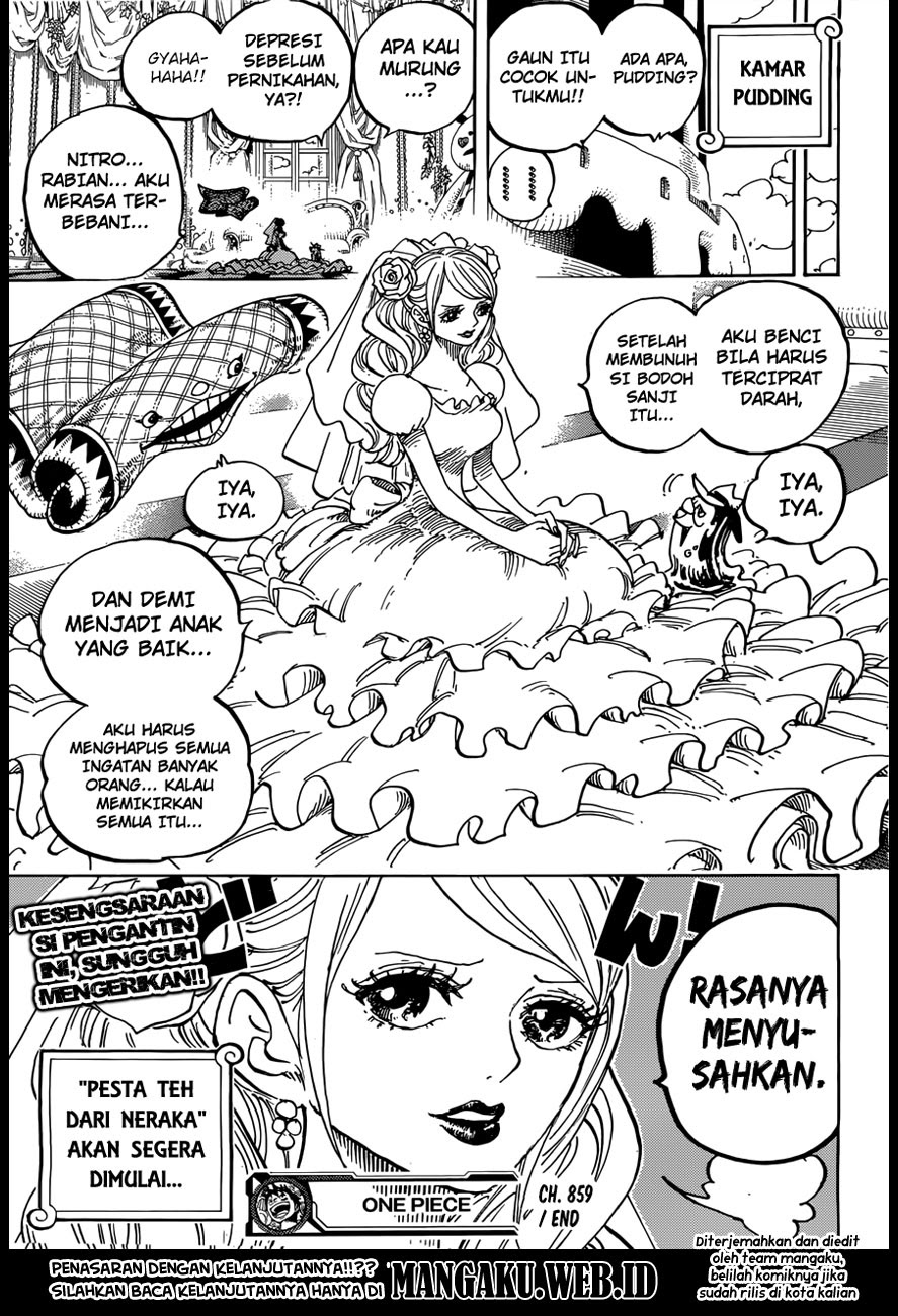 One Piece Chapter 859 – Rencana Pembunuhan Yonkou - 135