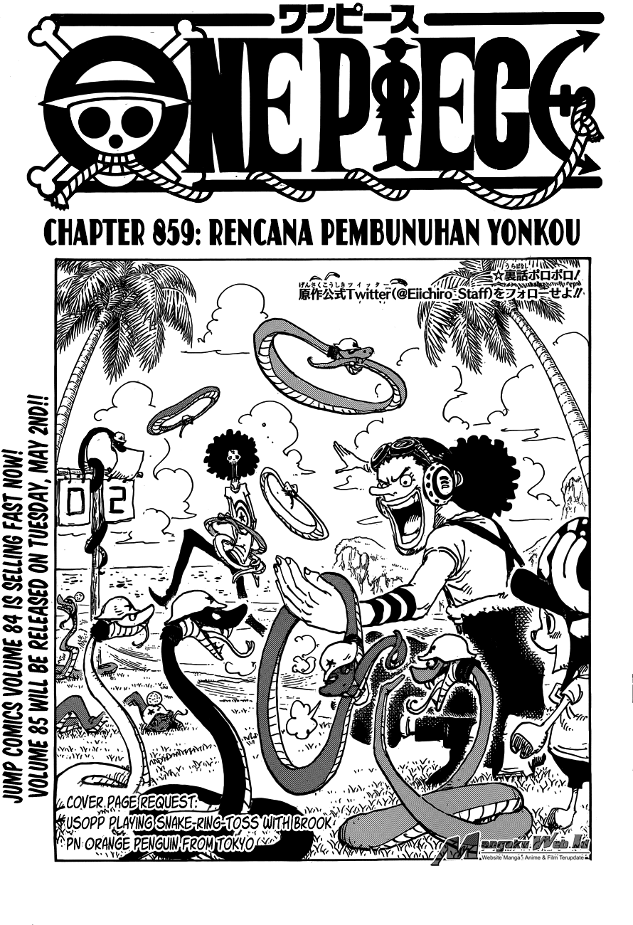 One Piece Chapter 859 – Rencana Pembunuhan Yonkou - 105