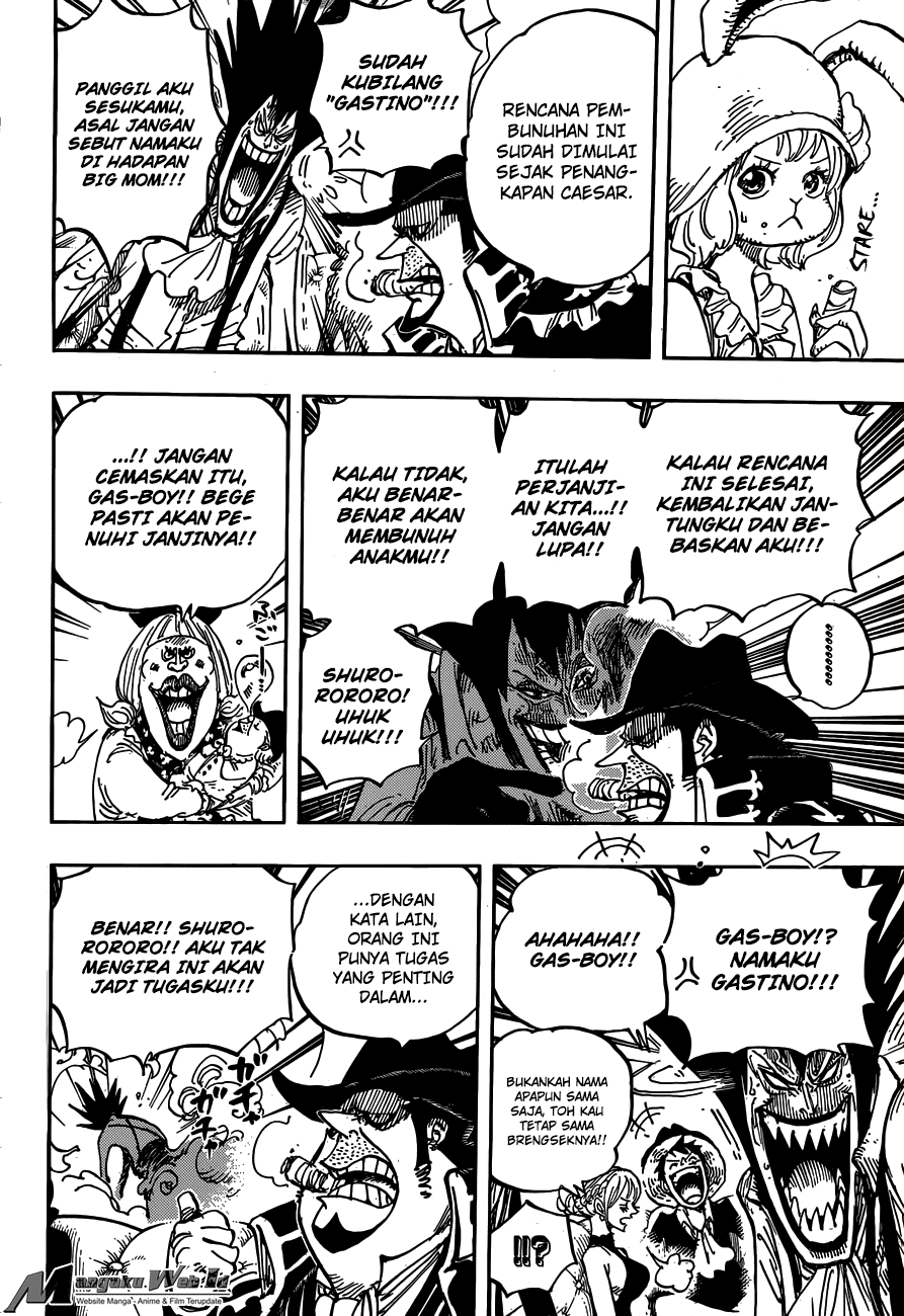 One Piece Chapter 859 – Rencana Pembunuhan Yonkou - 109
