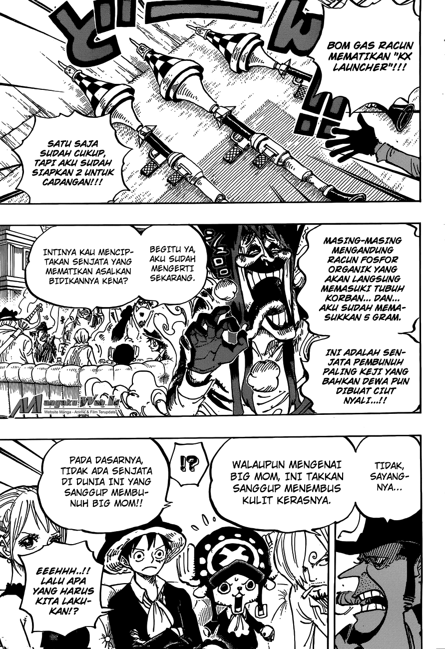 One Piece Chapter 859 – Rencana Pembunuhan Yonkou - 111